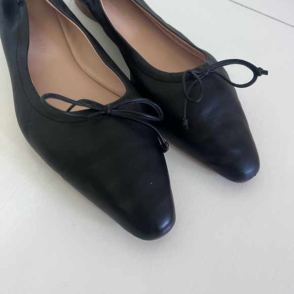 Club Monaco Peechie Black Flats - Picture 2 of 7